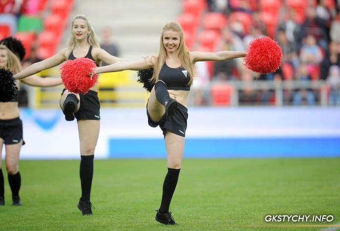 Seksowne cheerleaderki GKS-u Tychy