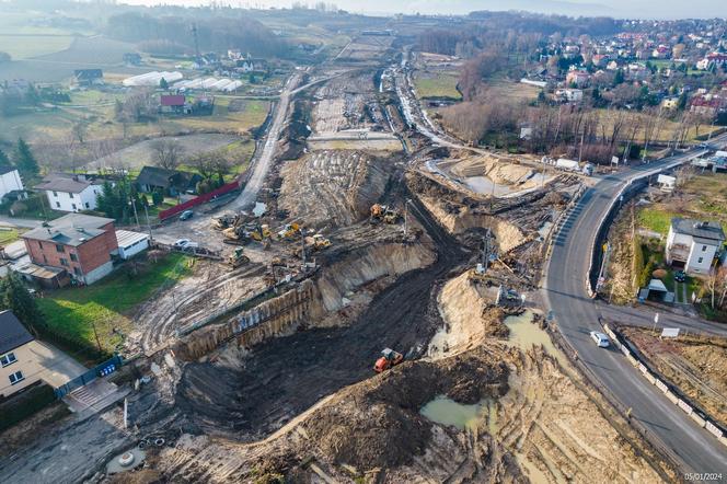 Budowa drogi ekspresowej S1 Dankowice - Suchy Potok ZDJĘCIA