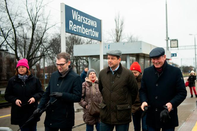 Wizyta Rafała Trzaskowskiego w Rembertowie