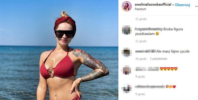 Ewelina Lisowska na plaży: Fajne masz cycole
