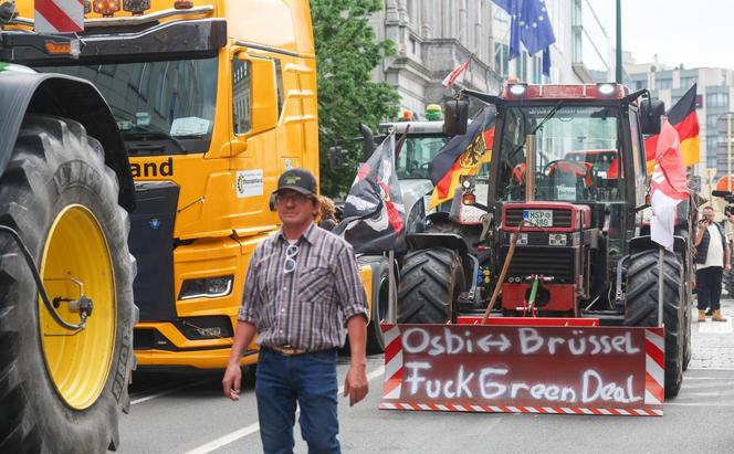 Protest rolników w Brukseli - 4 czerwca 2024 r.