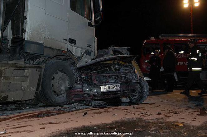 Wypadek na Podkarpaciu. 5 zabitych 