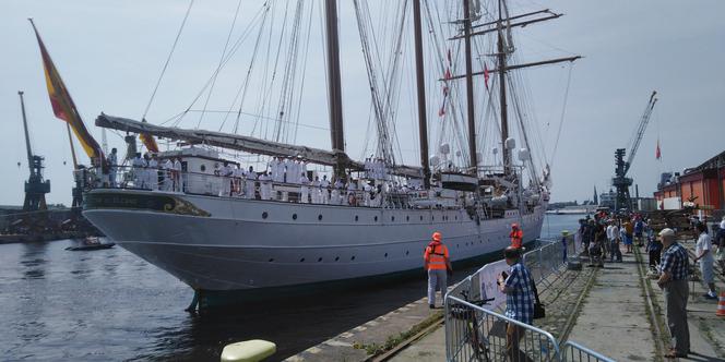 Juan Sebastian de Elcano zawinął do Szczecina