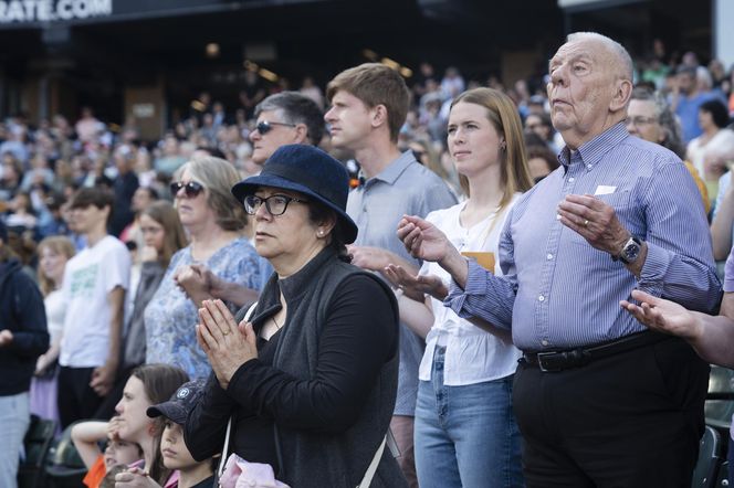 Polonia z Chicago modliła się za Leona XIV na stadionie