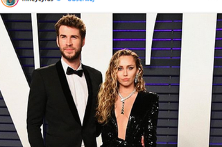 Miley Cyrus i Liam Hemsworth na Vanity Fair Oscars Party