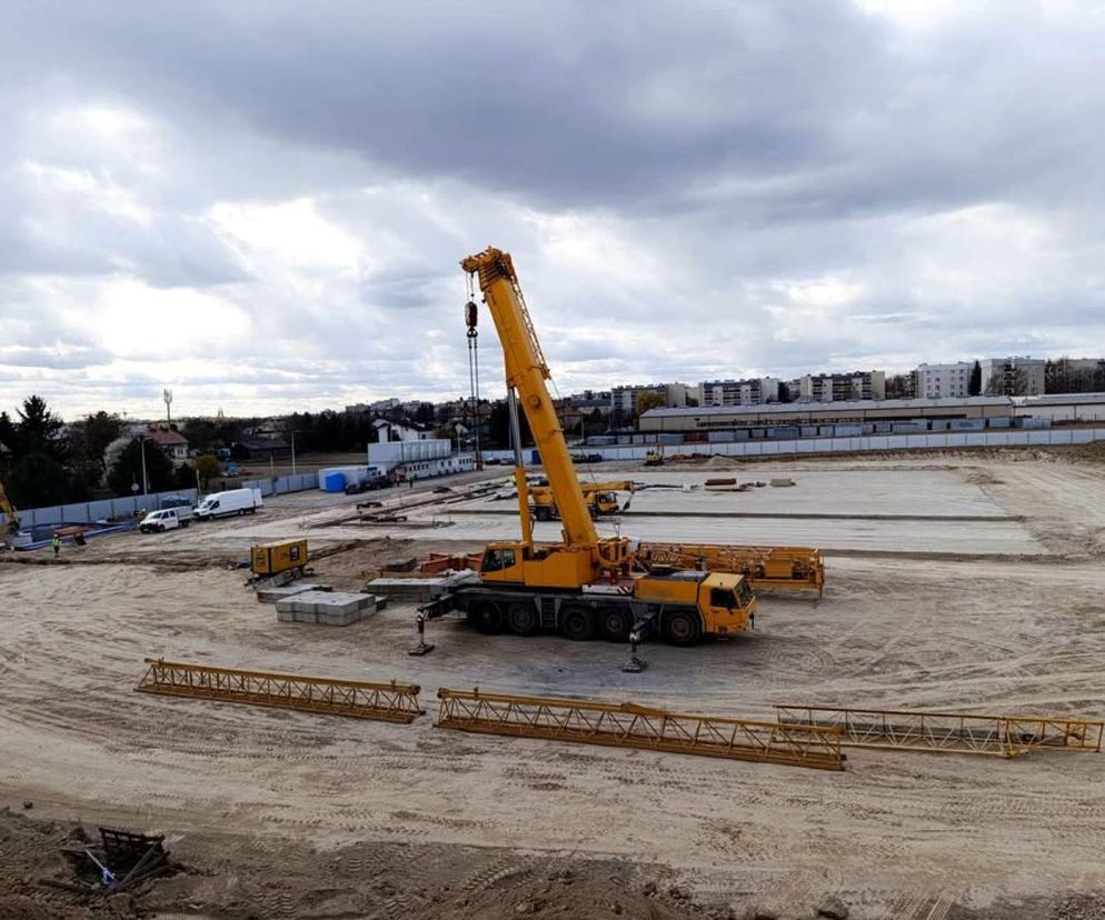 Plac budowy Świdnik Areny