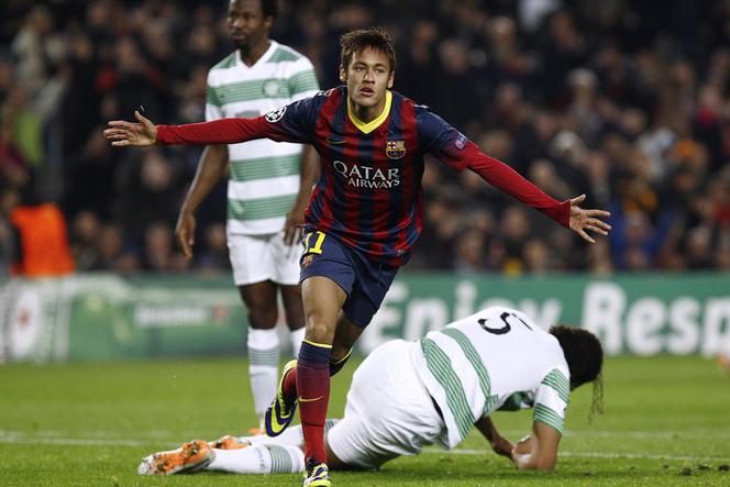 Barcelona - Celtic, Neymar