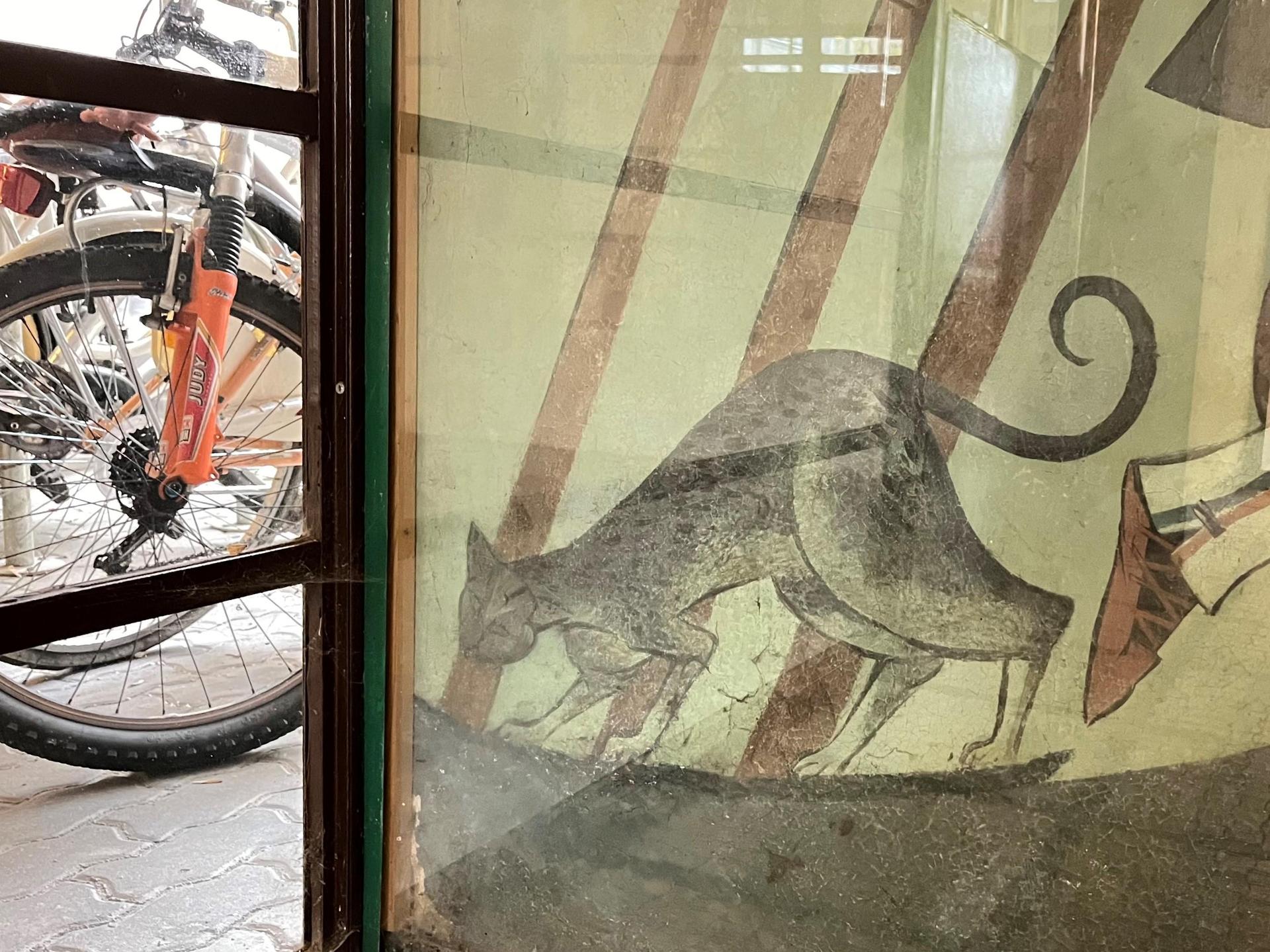 Malowidło Zofii Stryjeńskiej w Domu Wedla w Warszawie - zdjęcia