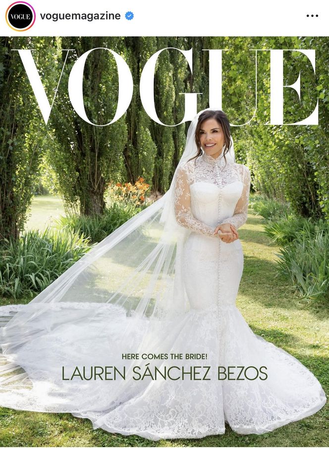 Jeff Bezos i Lauren Sanchez Bezos - ślub