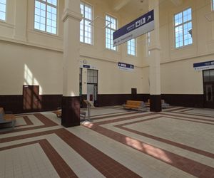 Dworzec kolejowy w Zbąszyniu po remoncie