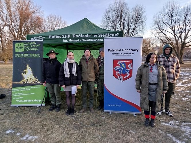 Siedleccy harcerze uczcili DMB grą terenową i wspólnym apelem przy ognisku