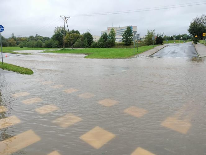 Jelenia Góra zalana. Pod wodą jest już 30 domostw, wiele dróg jest nieprzejezdnych 