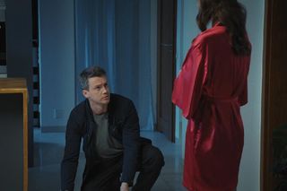 M jak miłość, odcinek 1841. Kasia (Paulina Lasota), Jakub (Krzysztof Kwiatkowski)