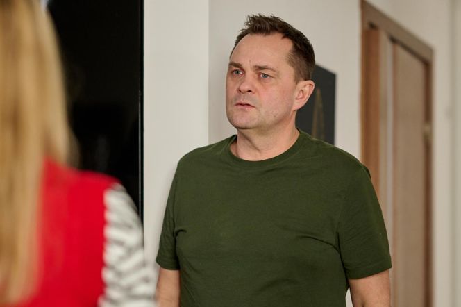 Na Wspólnej, odc 4025. Renata (Marta Jankowska), Sławek (Mariusz Słupiński)