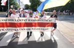 Białorusini przeszli przez centrum Białystoku. To protest przeciwko reżimowi Łukaszenki [ZDJĘCIA]