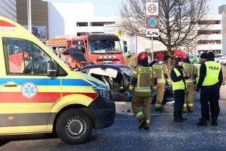 Do wypadku doszło w alei Wilanowskiej 