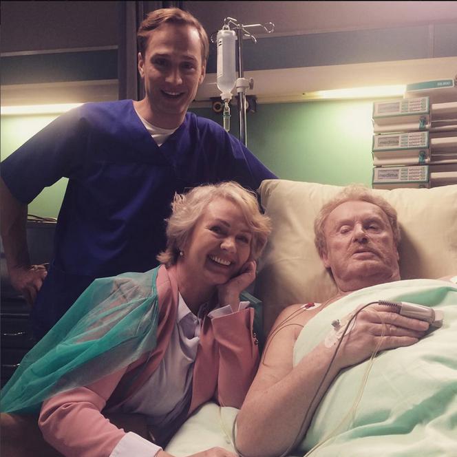 Daniel Olbrychski w serialu "Na dobre i na złe"