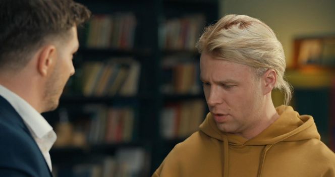 Barwy szczęścia, odcinek 3247. Justin (Jasper Sołtysiewicz), Patryk (Konrad Skolimowski)