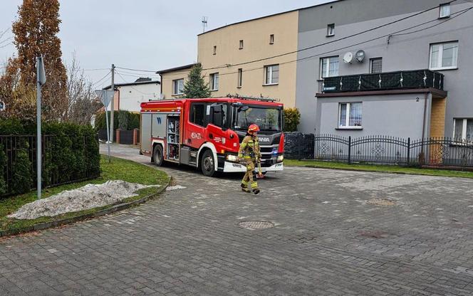 Pożar w Zespole Szkolno-Przedszkolnym w Przyszowicach (pow. gliwicki)