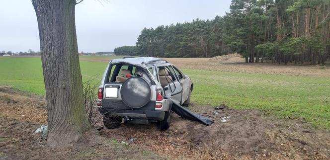 Nie żyje pasażer land rovera z pow. górowskiego 