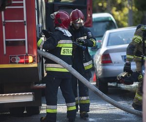 Strażakom z Grudziądza skradziono skrzynkę ze sprzętem. W tym czasie prowadzili akcje gaśniczą 