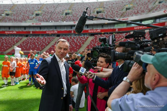 Andrzej Duda na Pucharze Tymbarku