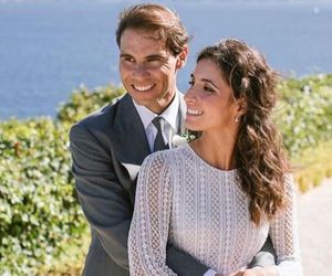 Rafael Nadal i jego żona Xisca Perello