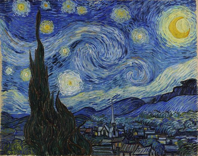 Vincent van Gogh, "Gwieździsta noc"