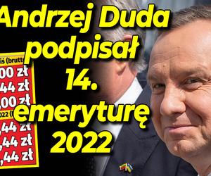 Prezydent podpisał 14 emeryturę