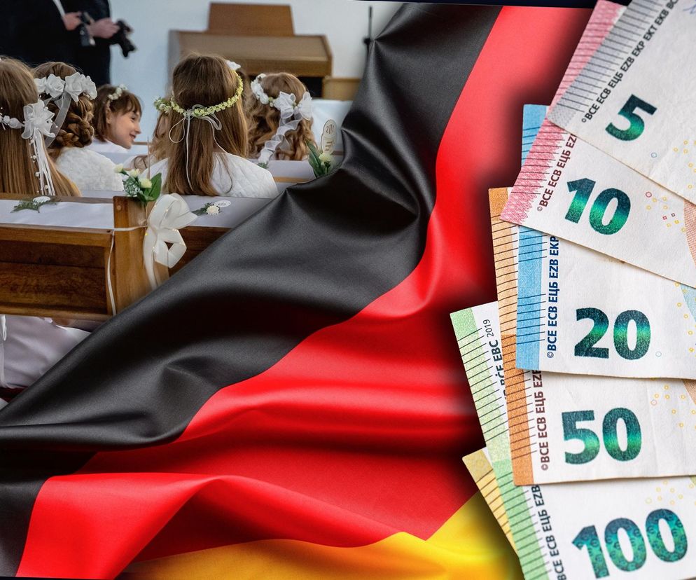 Ile pieniędzy na komunię dają Niemcy?