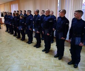 Nowi policjanci w Bydgoszczy i regionie! Ślubowanie złożyło 23 funkcjonariuszy 