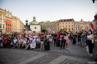 Kraków solidarny z Białorusią