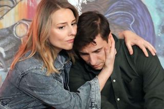 Barwy szczęścia, odc. 3168. Tomasz (Jakub Sokołowski), Grażyna (Kinga Suchan)