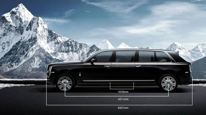 Opancerzony Rolls-Royce Cullinan - tuning firmy Klassen