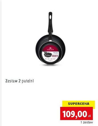 zestaw 2 patelni - 109,00 zł/ 1 zestaw