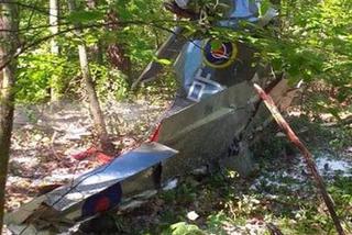 Katastrofa lotnicza w miejscowości Napoleon pod Kłobuckiem