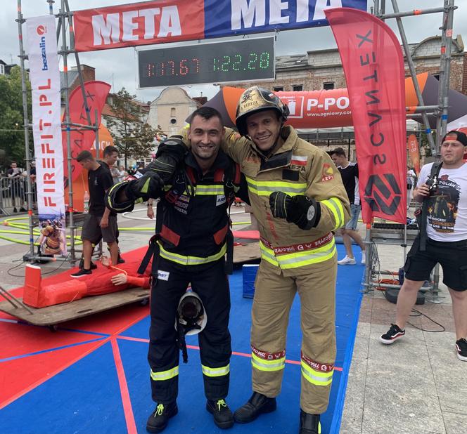 Adam Spychała mistrzem Polski w Toughest Firefighter Challenge