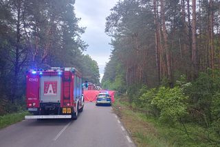 Tragiczny wypadek w Zabielu. Dwie osoby nie żyją