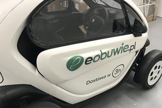 Renault Twizy Cargo jako auto dostawcze eobuwie.pl