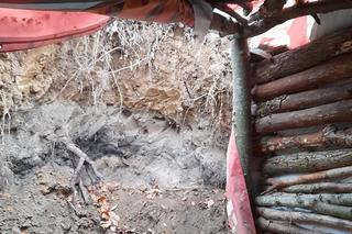 Budowali bunkier na zabytkowym terenie! 