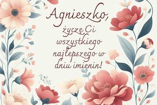 Kartki na imieniny Agnieszki do pobrania za darmo