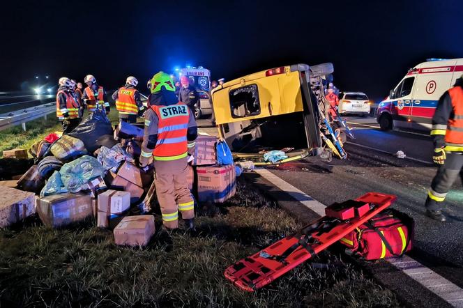 Tragiczny wypadek na A4 koło Tarnowa