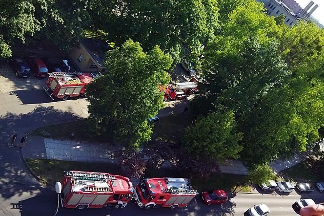 Tragiczny pożar w szpitalu w Częstochowie