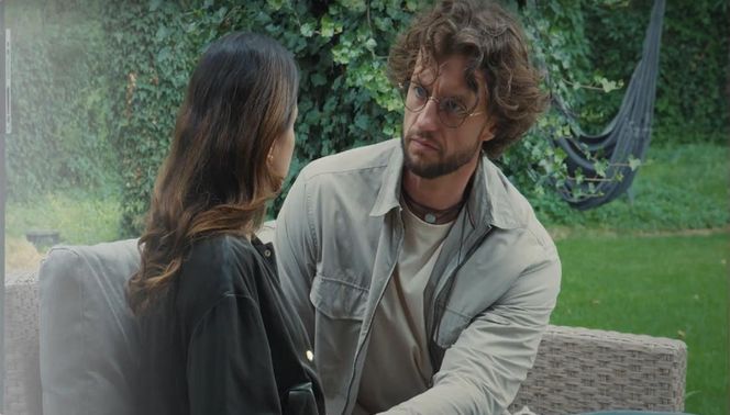 M jak miłość, odcinek 1891. Mariusz (Mateusz Mosiewicz), Kasia (Paulina Lasota)