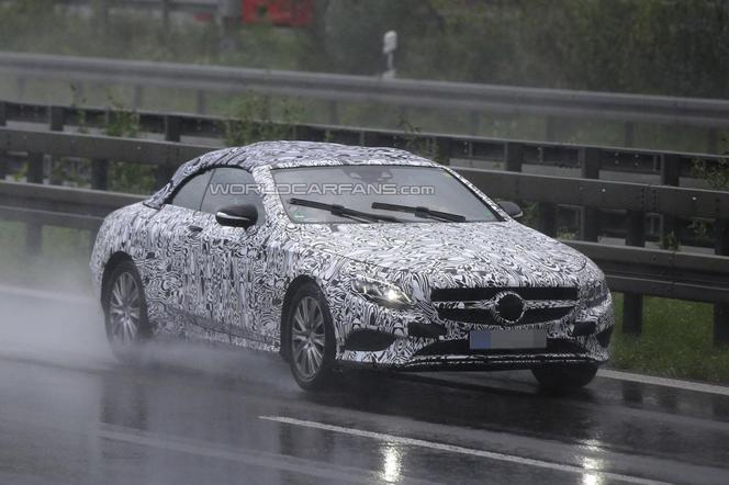 Mercedes Klasy S Cabrio - zdjęcia szpiegowskie