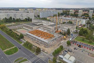 Budowa basenu przy ul. Jodłowej - wrzesień 2020