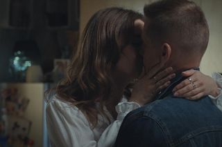 M jak miłość, odcinek 1875. Franka (Dominika Kachlik), Paweł (Rafał Mroczek)