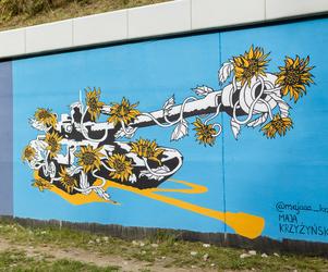 Pies Patron, Bracia Kliczko oraz Putina: Antywojenne murale przy linii PKM robią furorę! [ZDJĘCIA]
