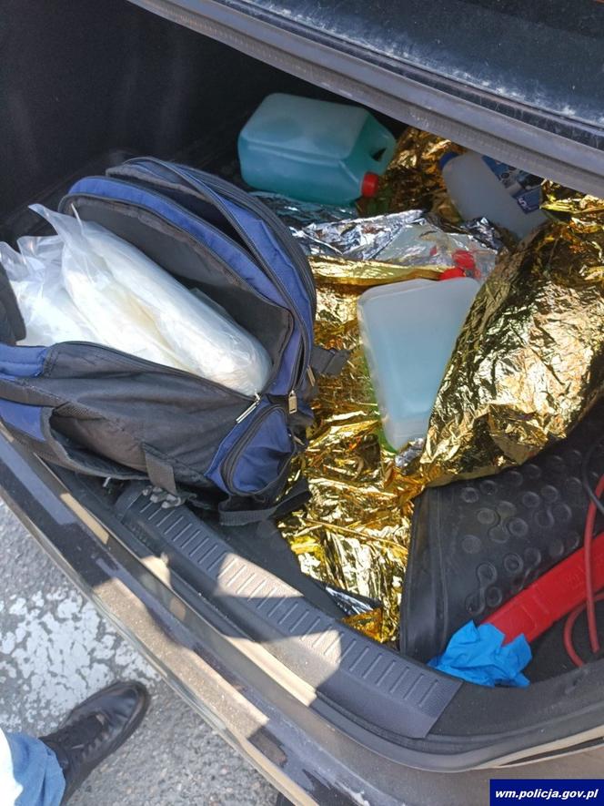 Wpadli podczas wymiany towaru. 10 kg narkotyków w rękach policji