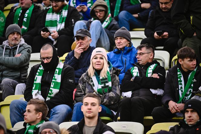 Lechia Gdańsk - Widzew Łódź: Zdjęcia kibiców z meczu 15. kolejki PKO BP Ekstraklasy